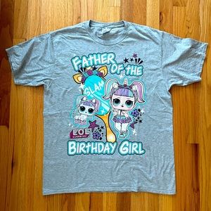 Lol surprise father of the birthday girl size large
